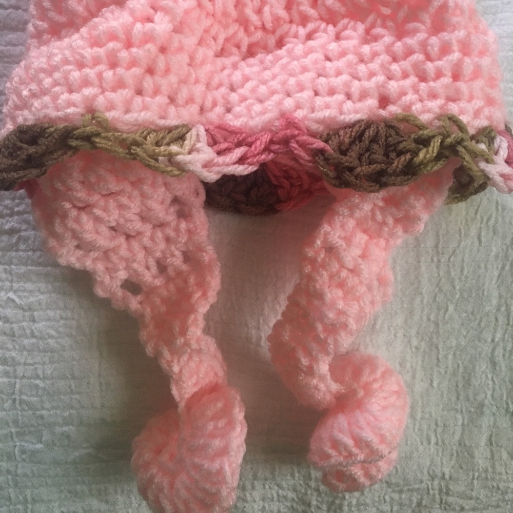 30in Baby/Toddler Knitwear Elf hat w/EarCovers (Photoshoot)